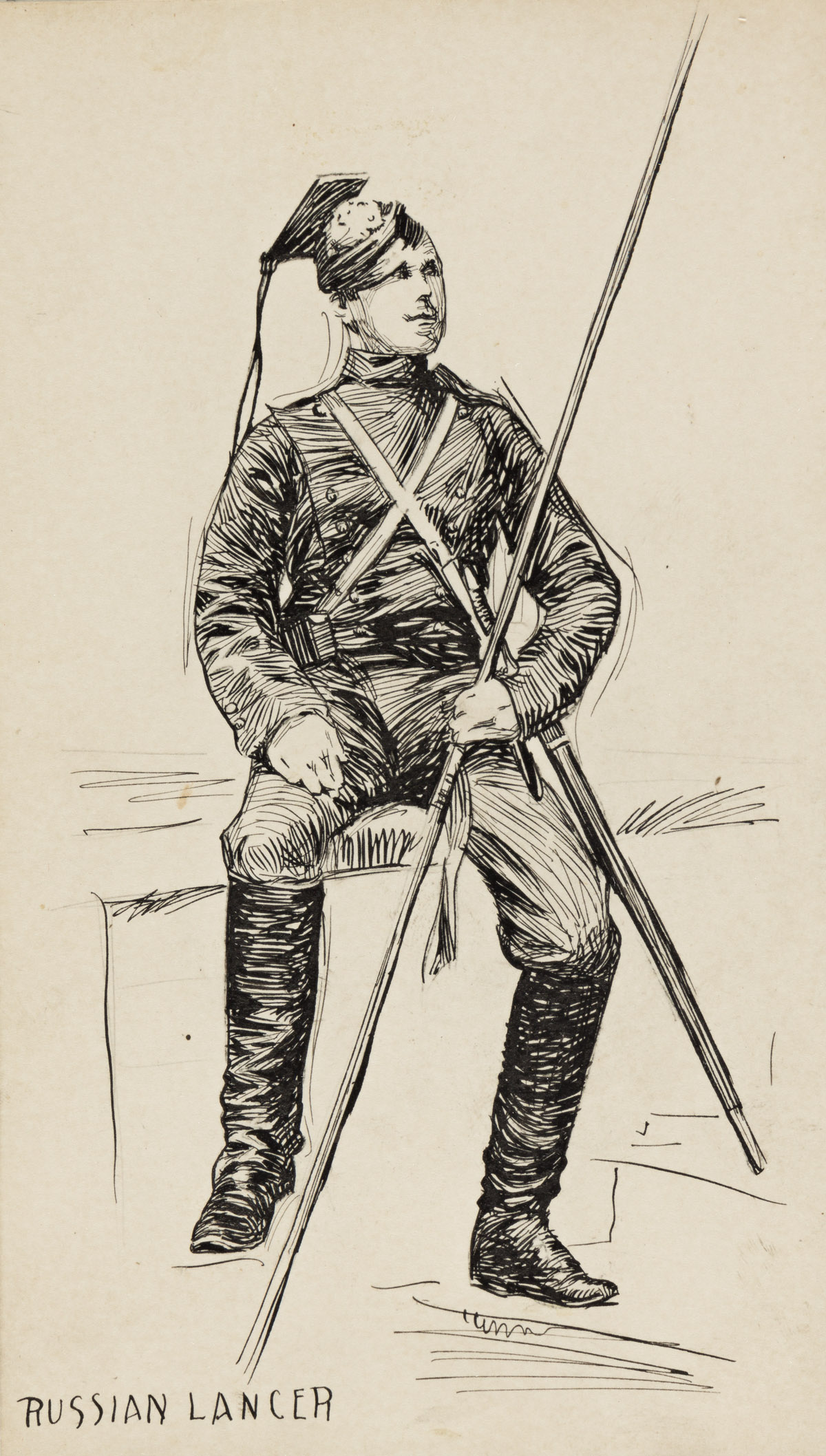 EDWARD HOPPER A Russian Lancer.